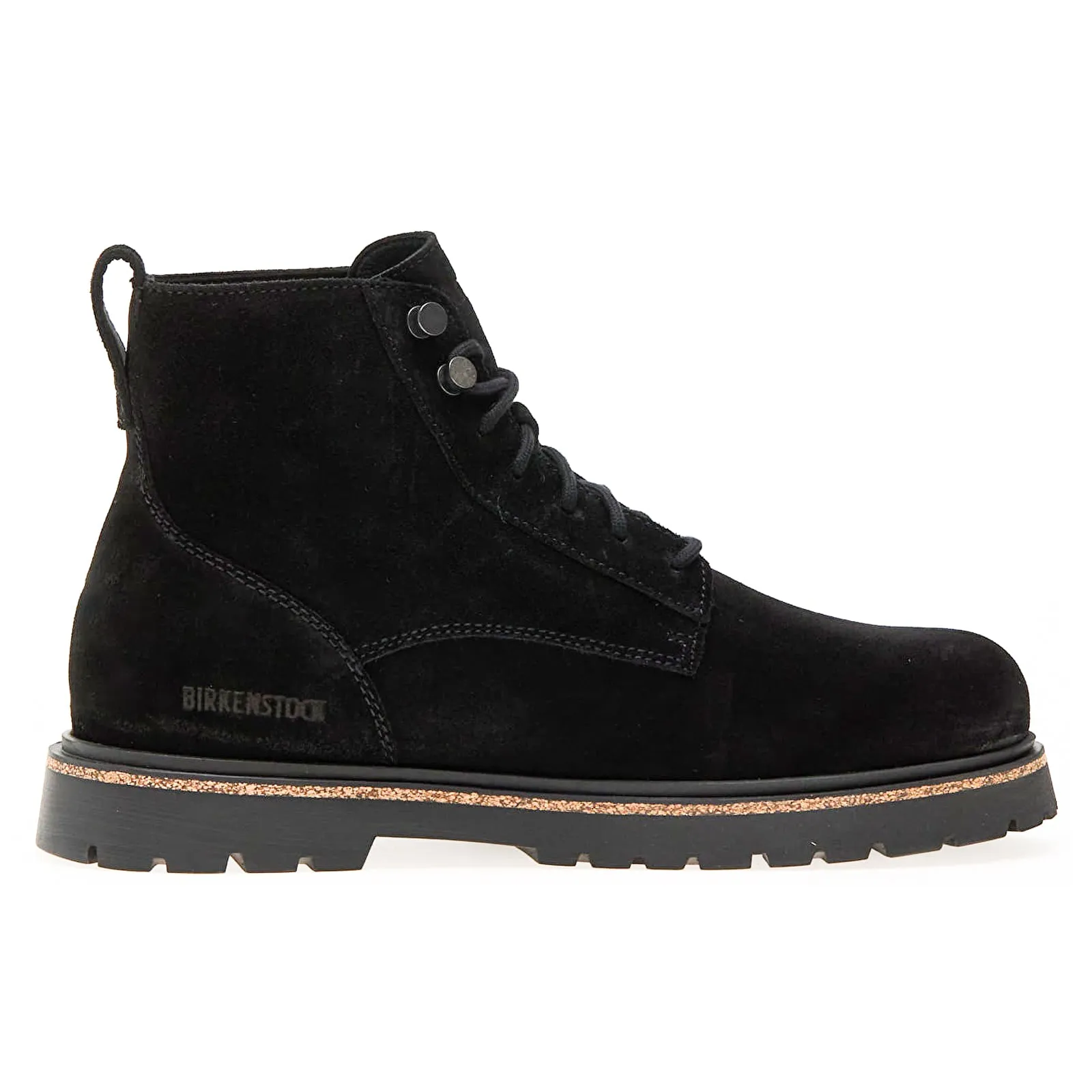Bottes cheville homme Birkenstock Highwood à lacets en daim et cuir mi-montantes