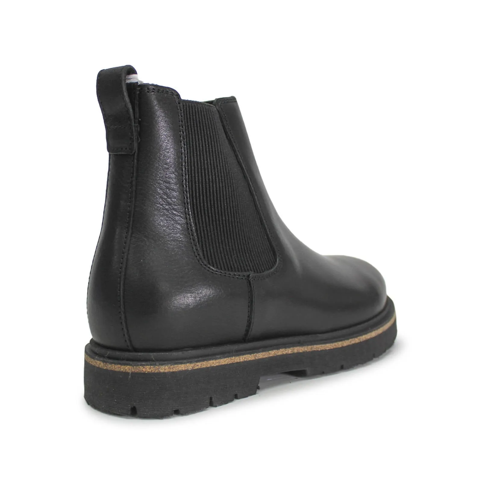 Bottes Chelsea Femme Birkenstock Highwood Slip On Mi-Hauteur en Cuir Naturel