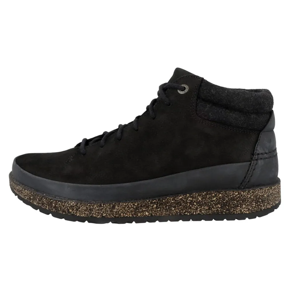 Bottes cheville unisexe Birkenstock Honnef en nubuck huilé haut