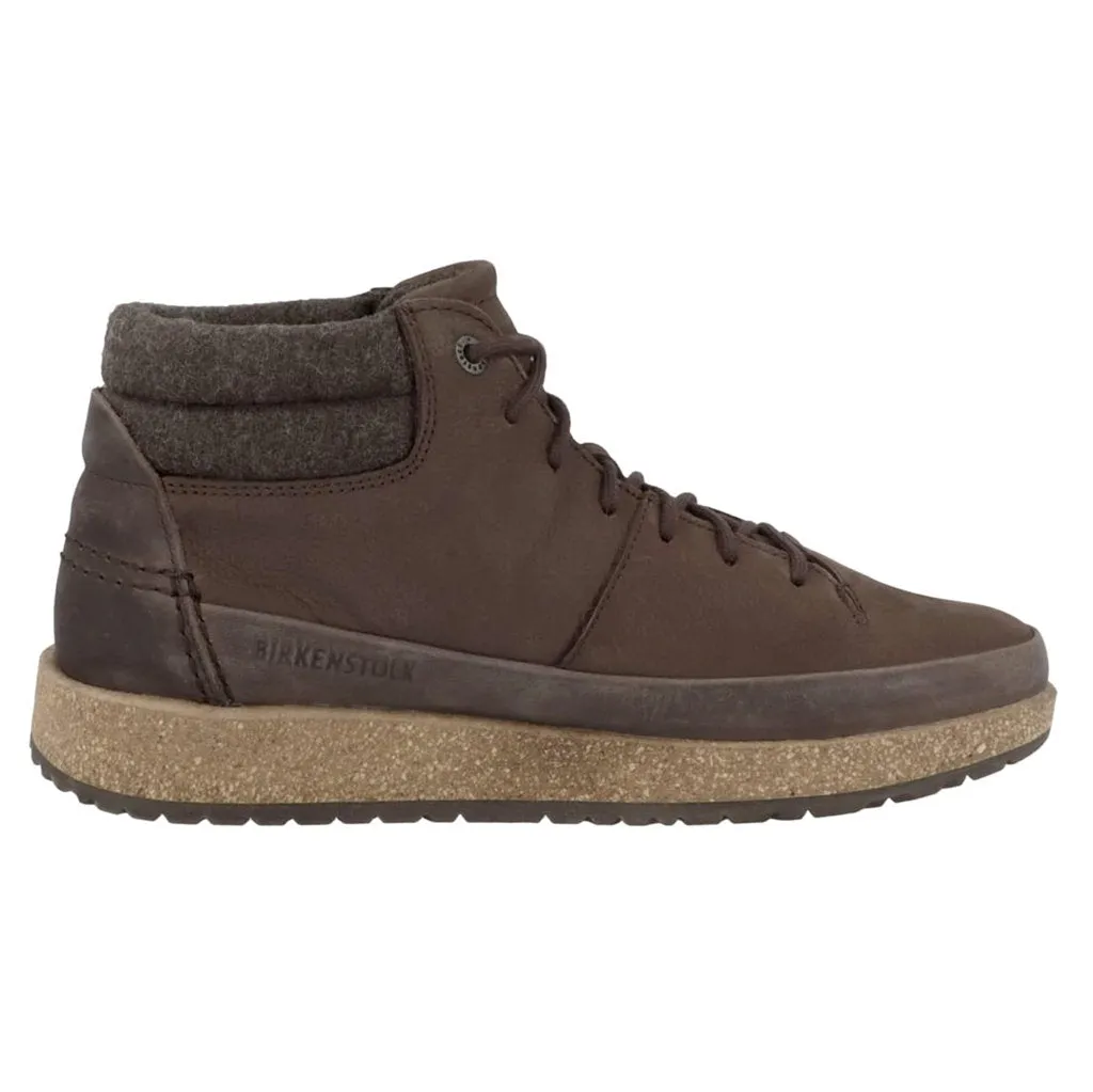 Bottes cheville unisexe Birkenstock Honnef en nubuck huilé haut