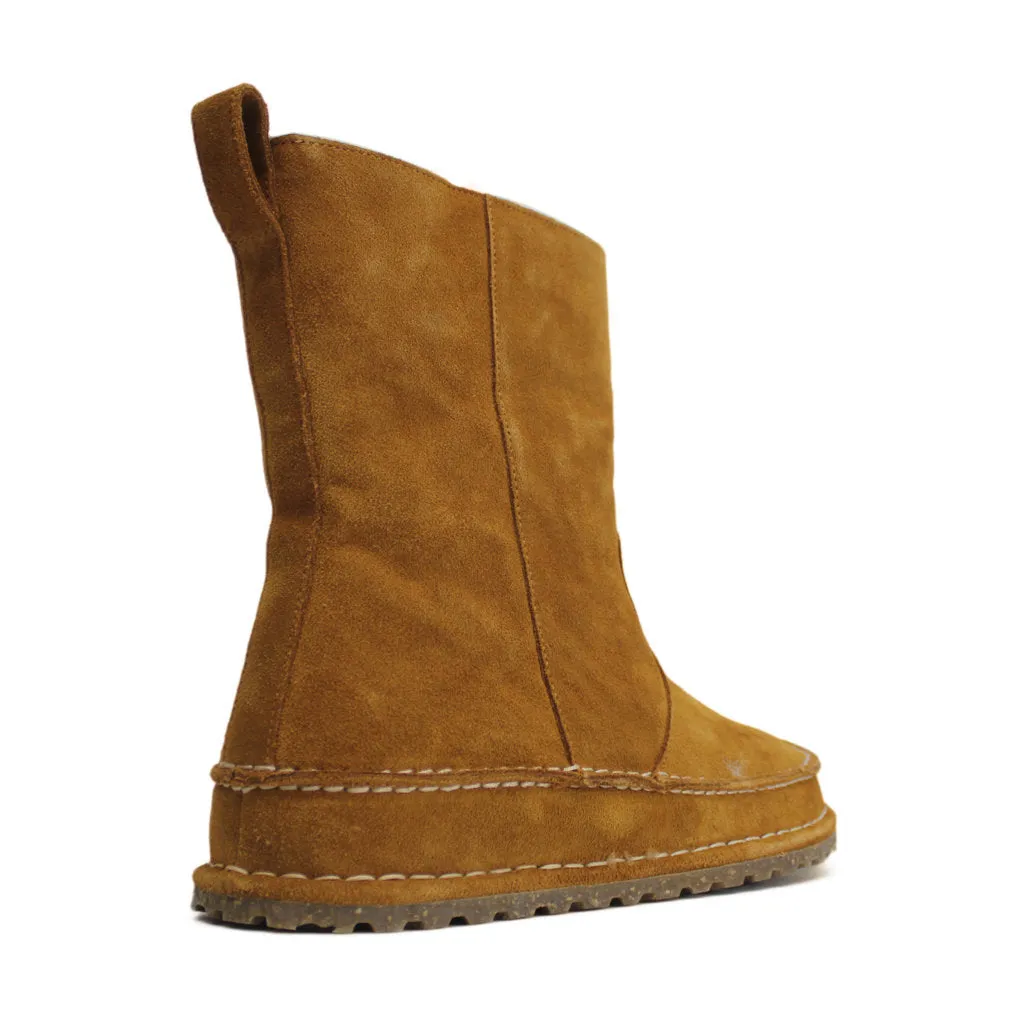 Bottes mi-mollet unisexes en daim Lahti Birkenstock