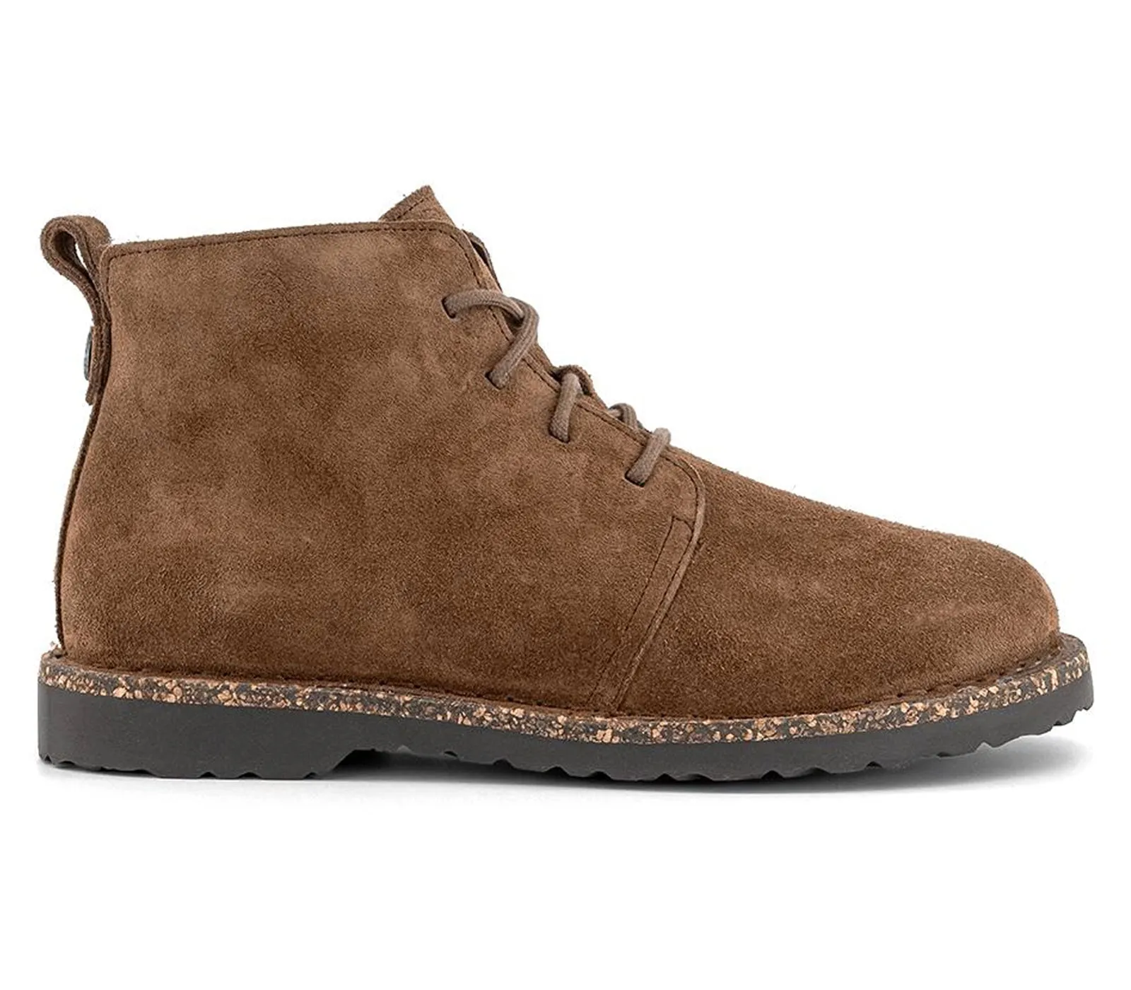 Bottes chevilles unisexes Birkenstock Uppsala Mid en daim doublé de shearling