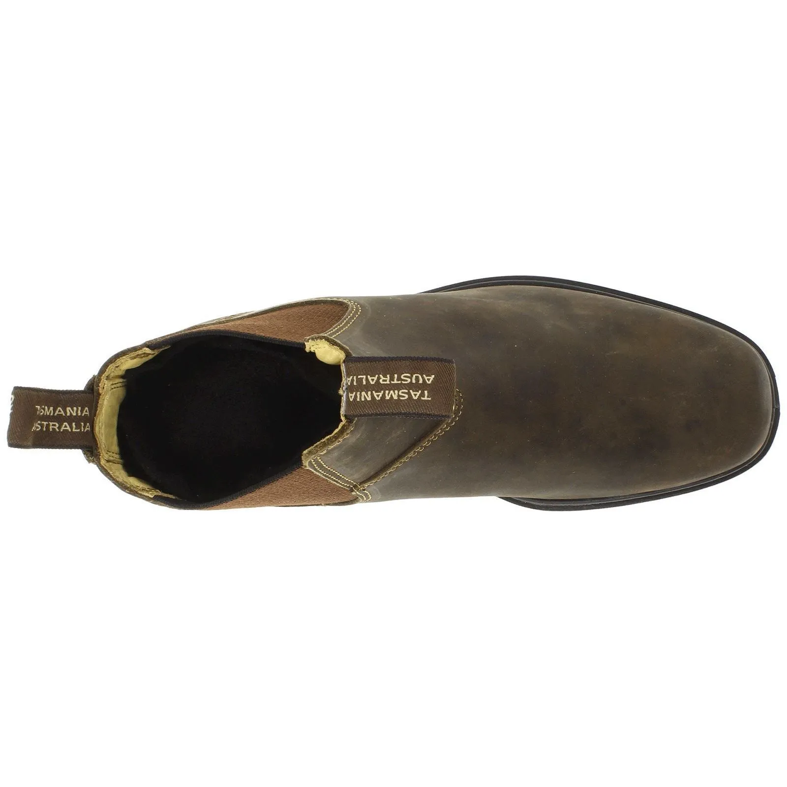 Bottes Chelsea unisex résistantes à l'eau en cuir Blundstone 1306