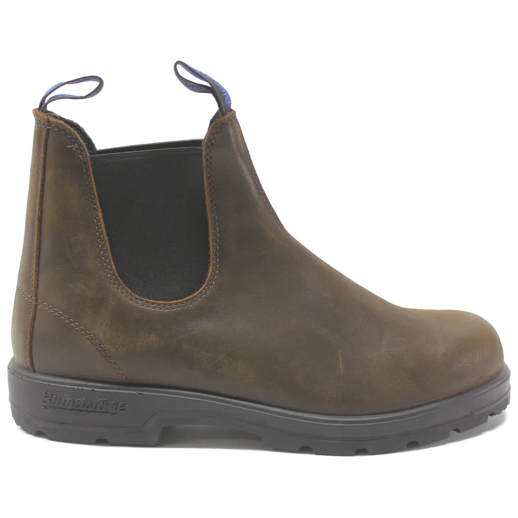 Bottes Chelsea unisex résistantes à l'eau en cuir Blundstone 1477