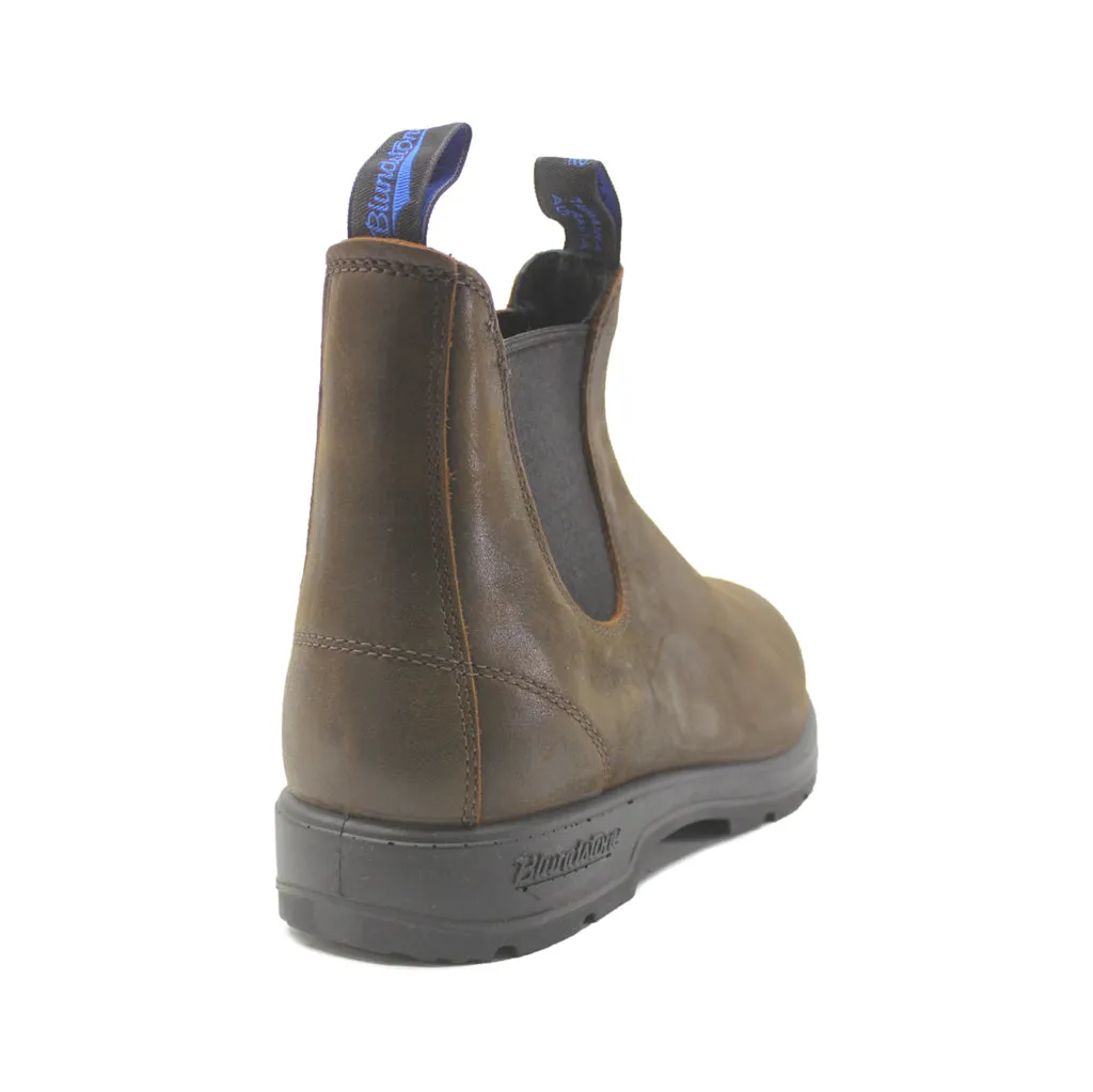 Bottes Chelsea unisex résistantes à l'eau en cuir Blundstone 1477