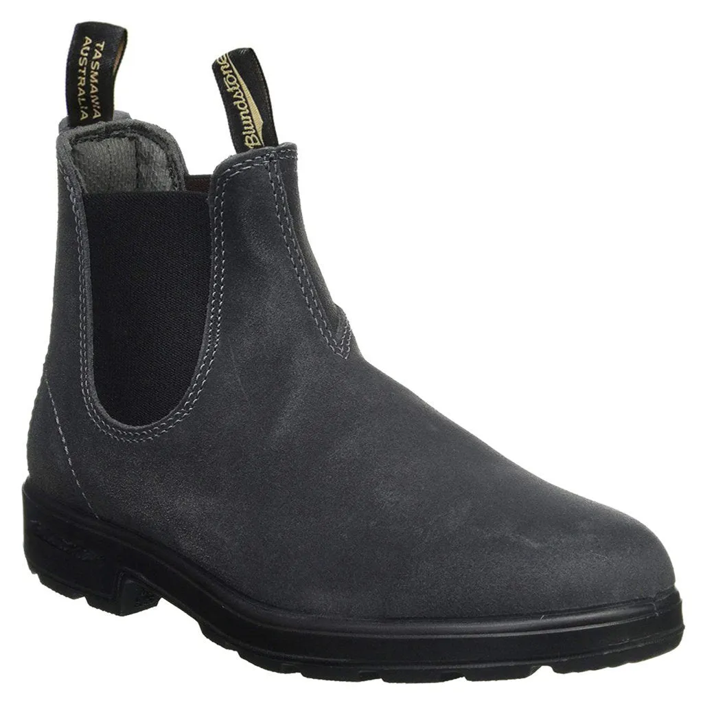 Bottes Chelsea unisex résistantes à l'eau en daim Blundstone 1910