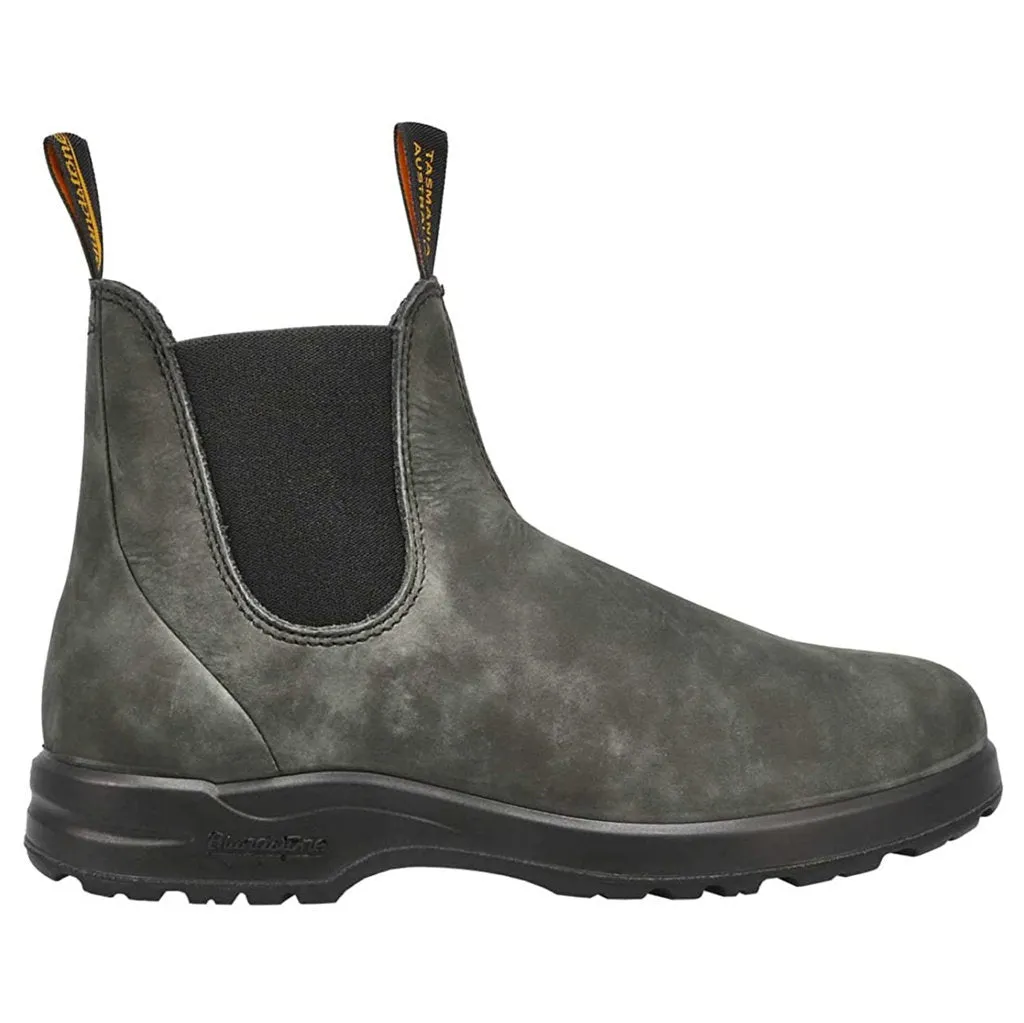 Bottes Chelsea unisex résistantes à l'eau en cuir Blundstone 2055