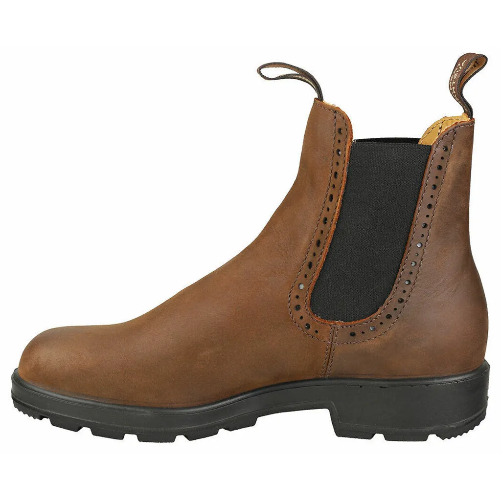 Bottes Chelsea unisex résistantes à l'eau en cuir Blundstone 2151