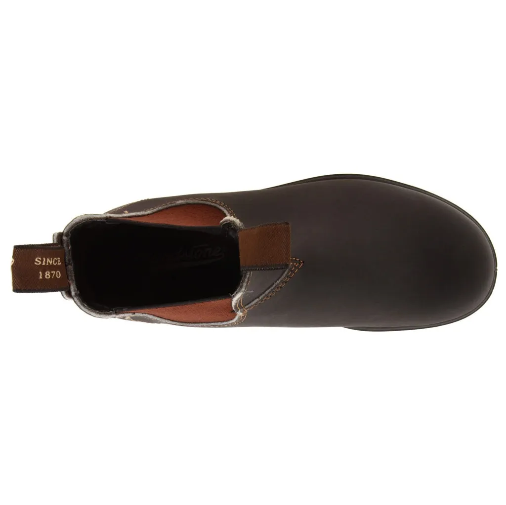 Bottes Chelsea unisex résistantes à l'eau en cuir Blundstone 500