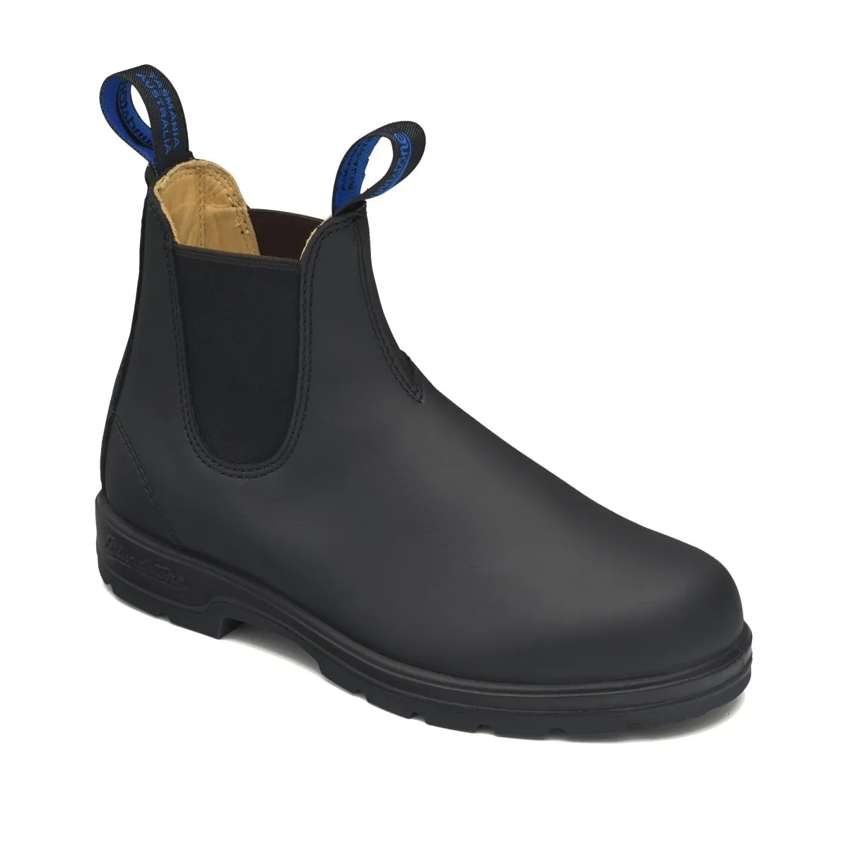 Bottes Blundstone Homme 566 Imperméables Thermiques Noires à Doublure en Mouton