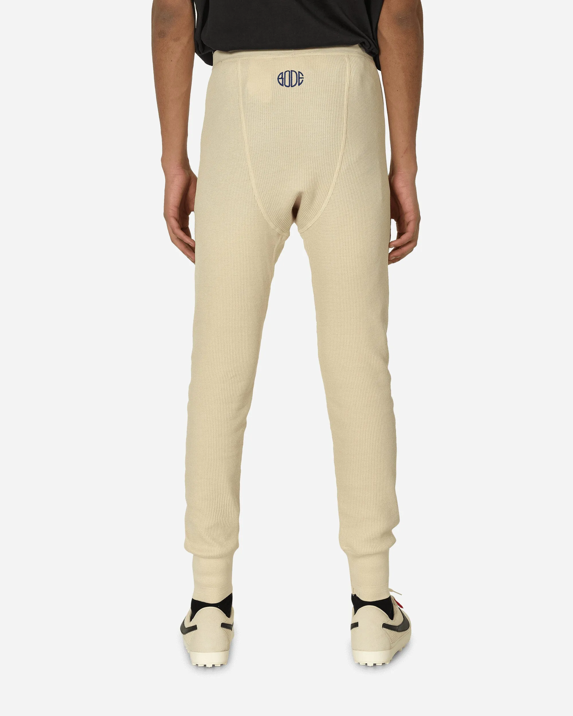 Bode Rec. Pantalon Thermique Écru