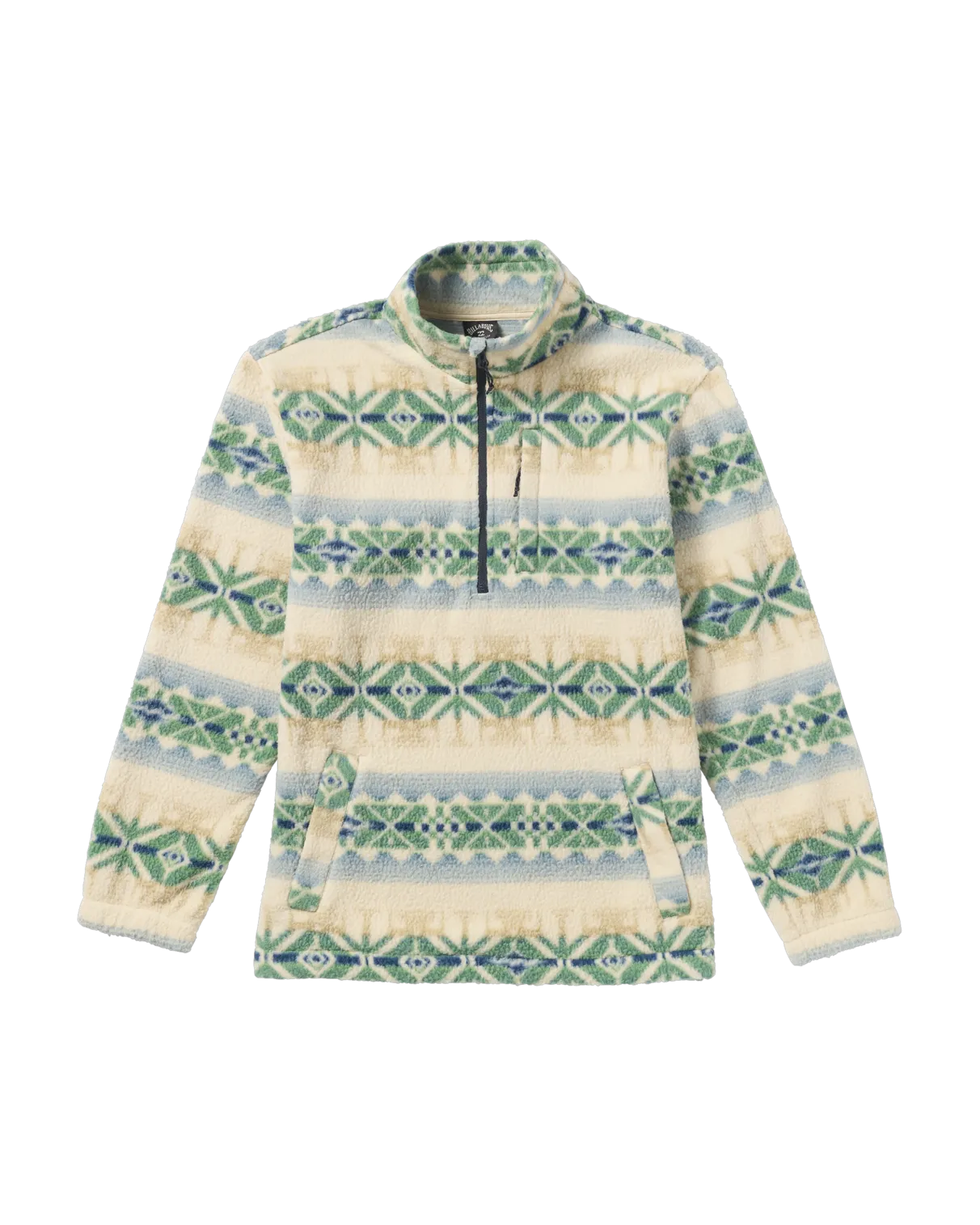 Veste polaire Boundary Mock 1/2 zip en chino