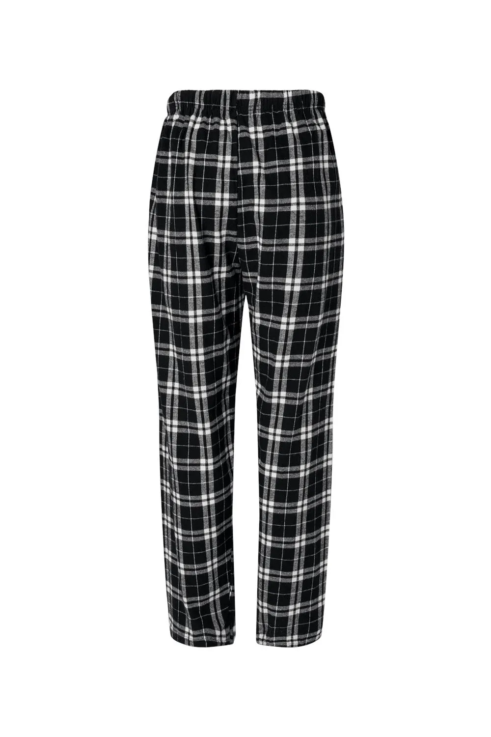 Boxercraft Pantalons en flanelle Harley pour hommes avec poches - Noir/Blanc
