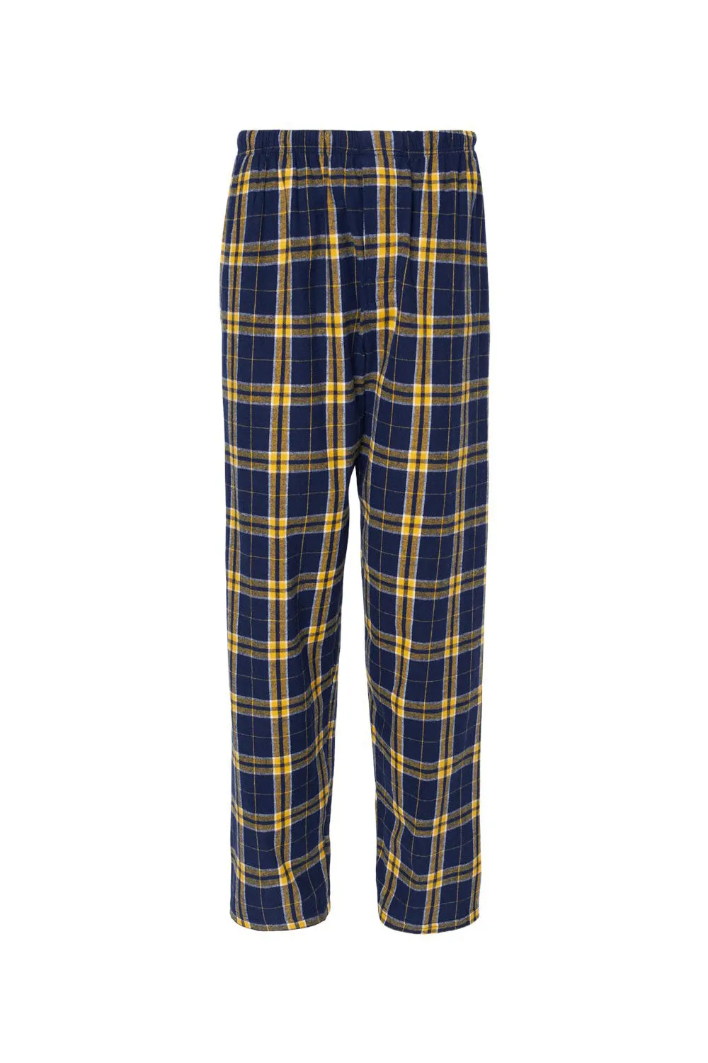 Pantalon en flanelle Harley pour hommes Boxercraft avec poches - Bleu marine/Or