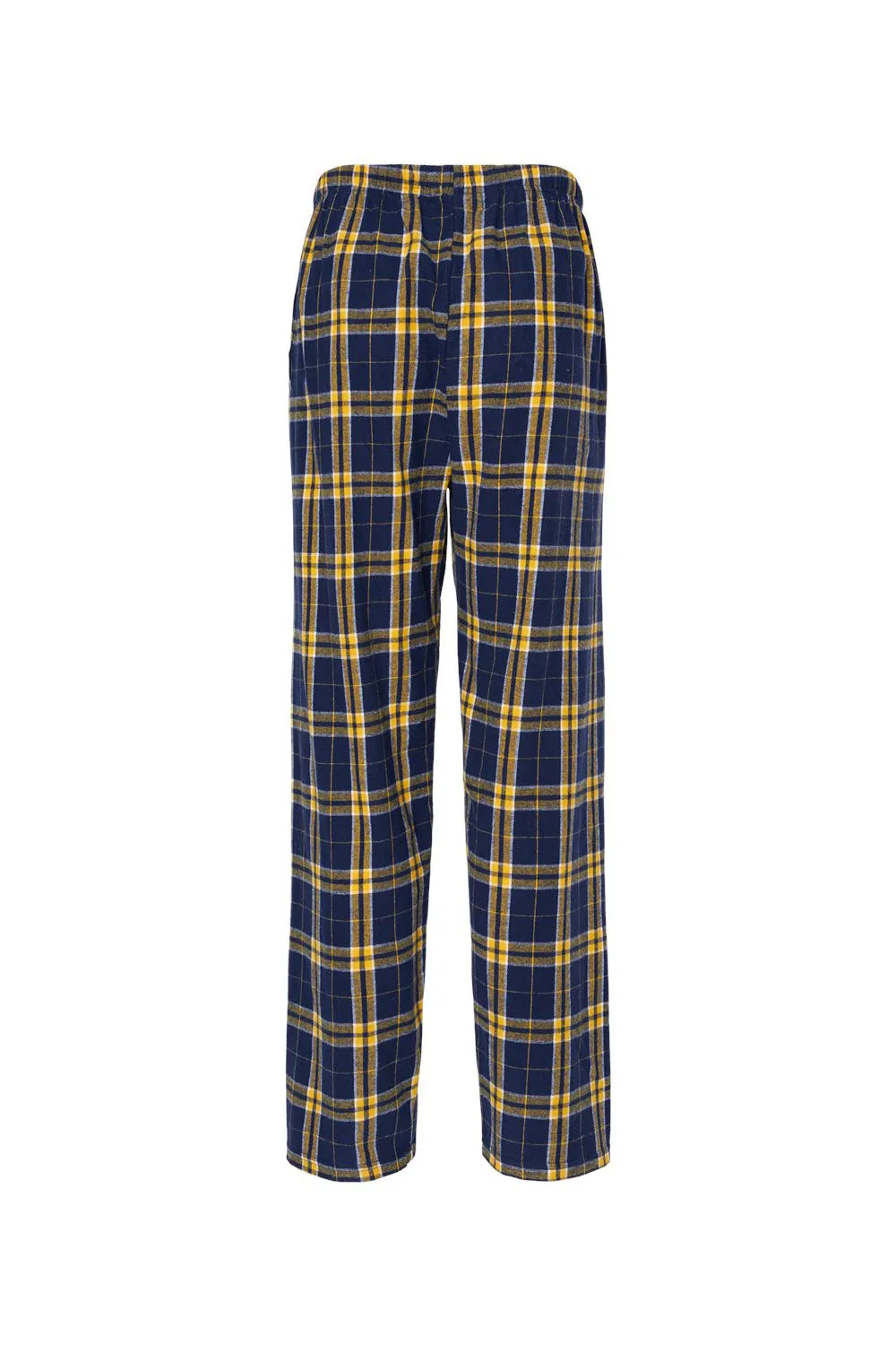 Pantalon en flanelle Harley pour hommes Boxercraft avec poches - Bleu marine/Or