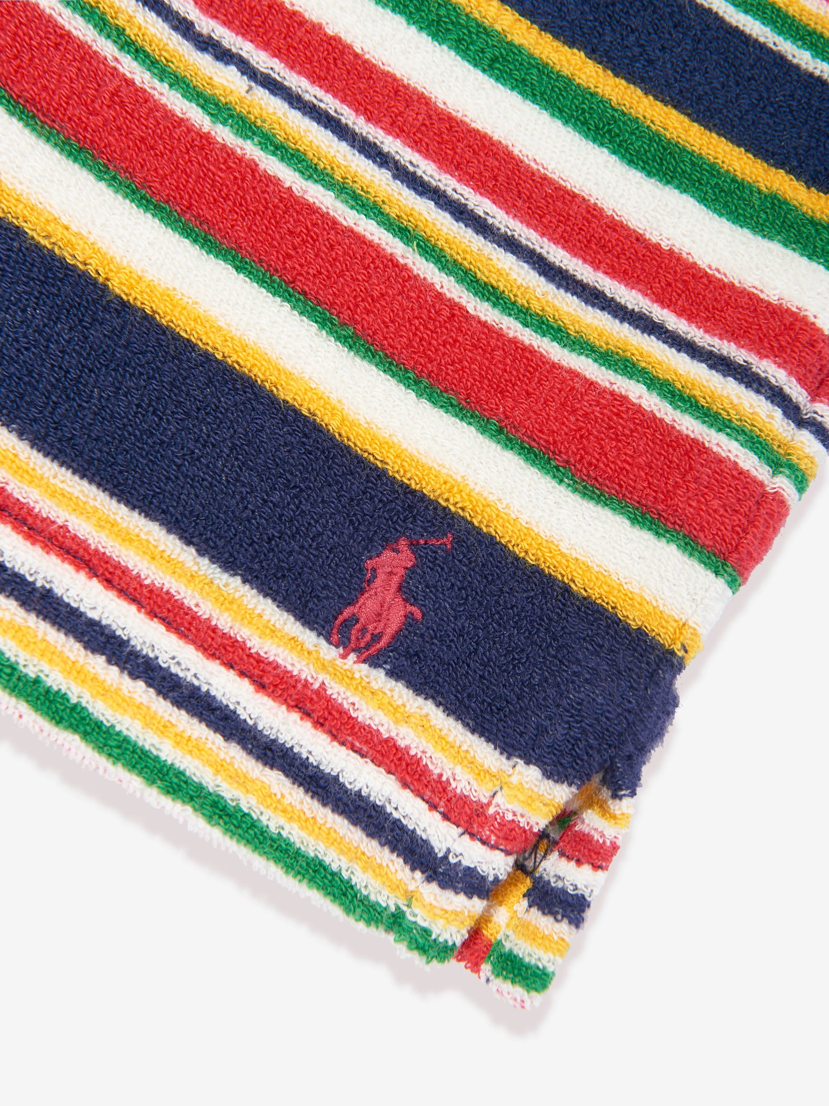 Shorts à rayures multicolores pour garçons