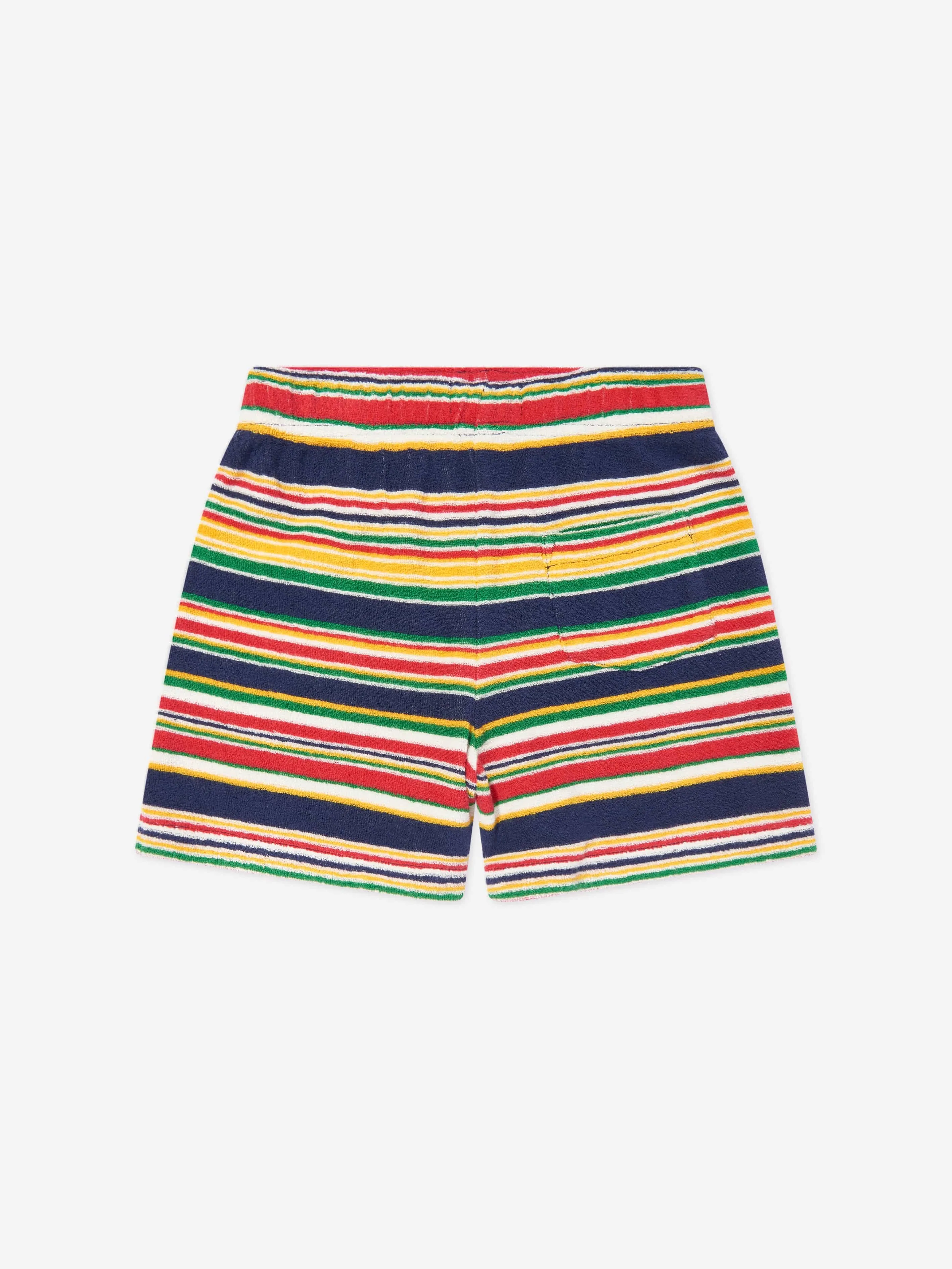 Shorts à rayures multicolores pour garçons