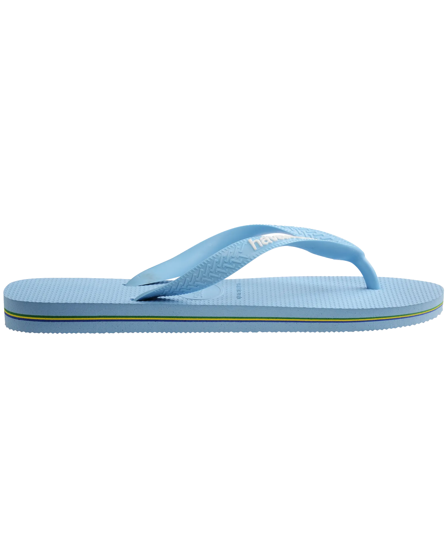 Tongues Brazil Logo en Bleu Lavande et Blanc