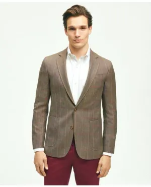 Brooks Brothers Men's Classic Fit Wool Patch Pocket Sport Coat Brown Brooks Brothers
