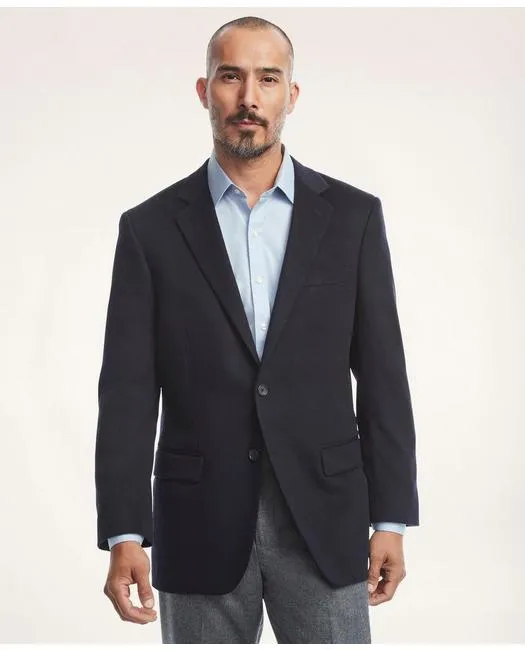 Brooks Brothers Veste de sport en cachemire pour homme Madison coupe traditionnelle Bleu marine Brooks Brothers