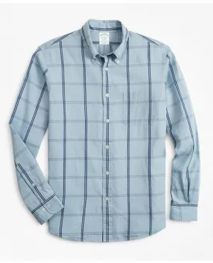 Brooks Brothers Men's Milano Slim-Fit Sport Shirt Light Blue Brooks Brothers