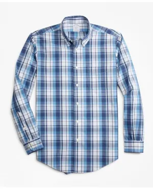 Brooks Brothers Men's Regent Regular-Fit Sport Shirt Blue Brooks Brothers