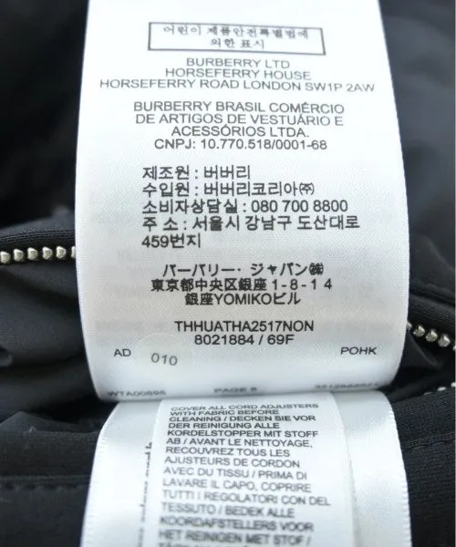 Vestes en duvet BURBERRY / Gilets