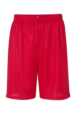 C2 Sport Mens Mesh Shorts - Red Clothing C2-Sport