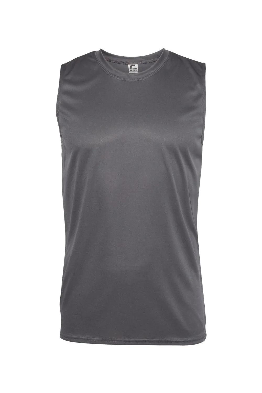 Débardeur Homme C2 Sport à Évacuation de l'Humidité - Gris Graphite Vêtements C2-Sport