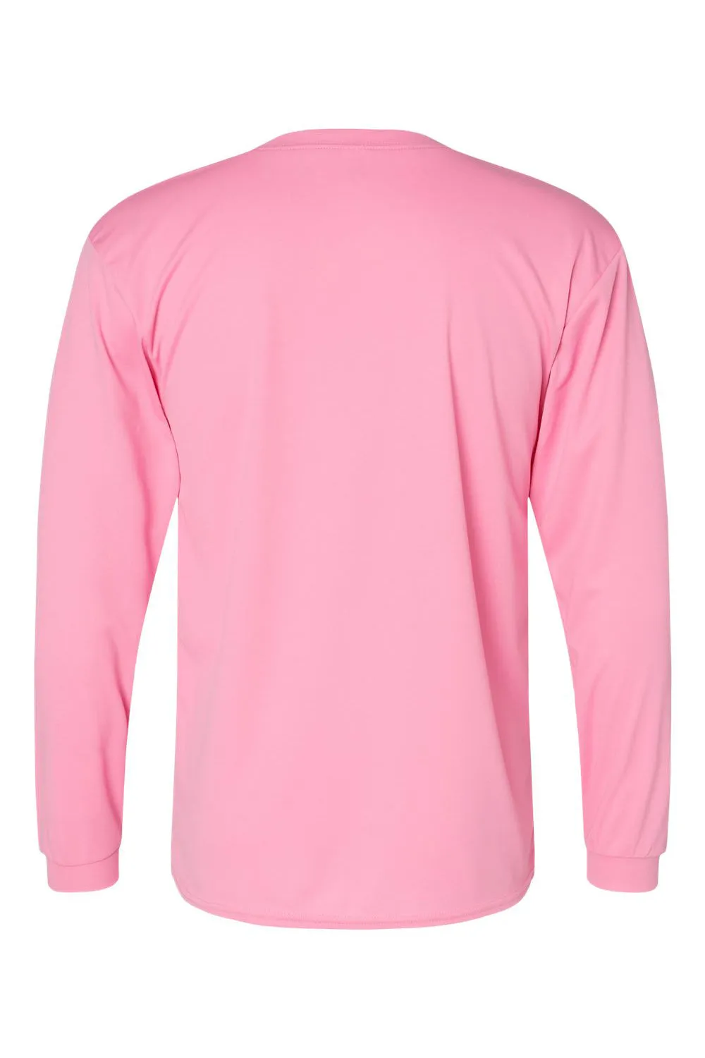 C2 Sport T-shirt à manches longues respirant pour homme avec col rond - Vêtement rose C2-Sport