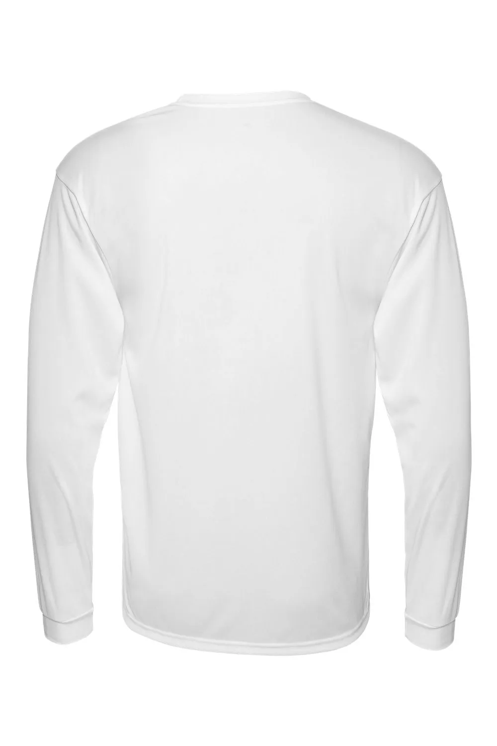 C2 Sport T-shirt à manches longues pour homme à séchage rapide et respirant - Blanc Vêtements C2-Sport