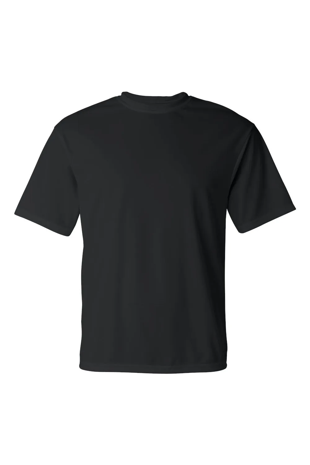 T-shirt à manches courtes et col rond C2 Sport pour homme - Noir - Vêtements C2-Sport