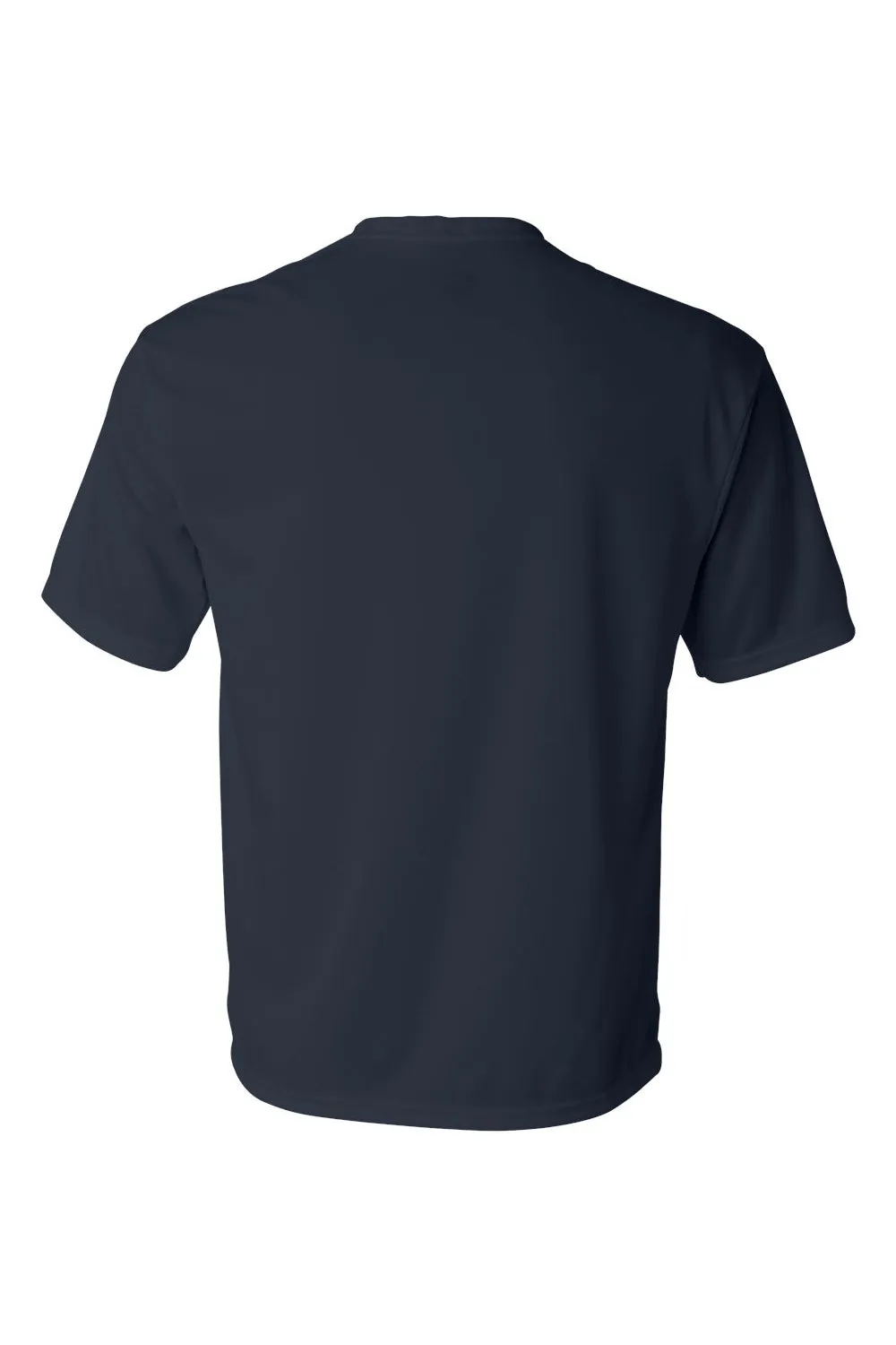 T-shirt à manches courtes et col rond C2 Sport pour homme - Performance et évacuation de l'humidité - Bleu marine Vêtements C2-Sport