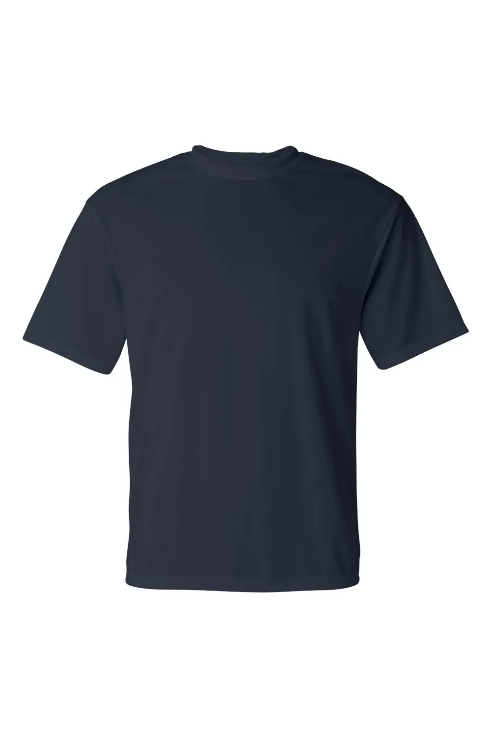 T-shirt à manches courtes et col rond C2 Sport pour homme - Performance et évacuation de l'humidité - Bleu marine Vêtements C2-Sport