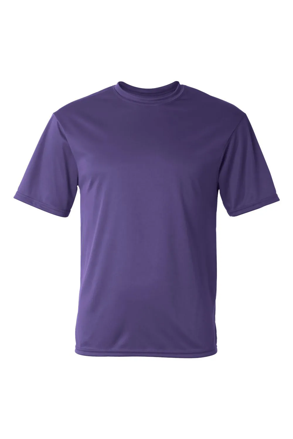 T-shirt à manches courtes col rond C2 Sport Homme Performance anti-humidité - Vêtement violet C2-Sport