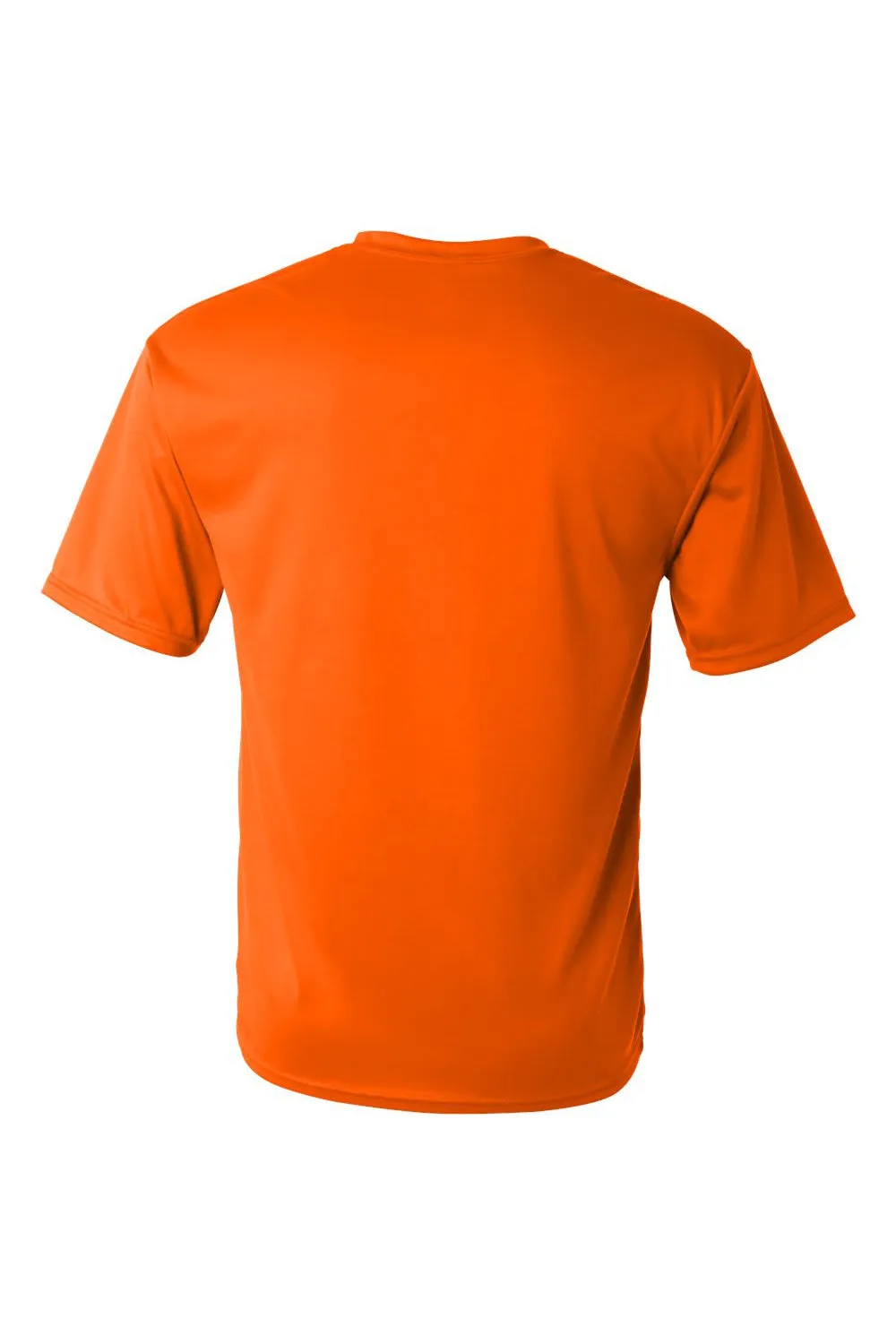 T-shirt à manches courtes et col rond C2 Sport pour hommes - Performance et évacuation de l'humidité - Vêtements en orange sécurité C2-Sport