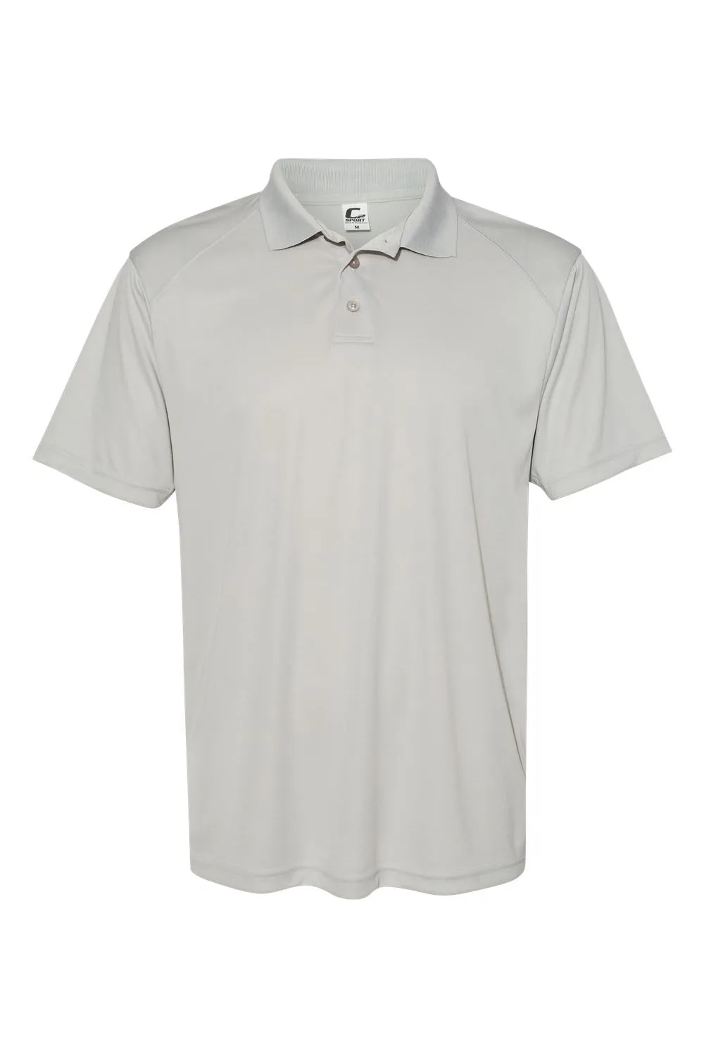 Polo à manches courtes technique pour homme C2 Sport - Gris argenté Vêtements C2-Sport