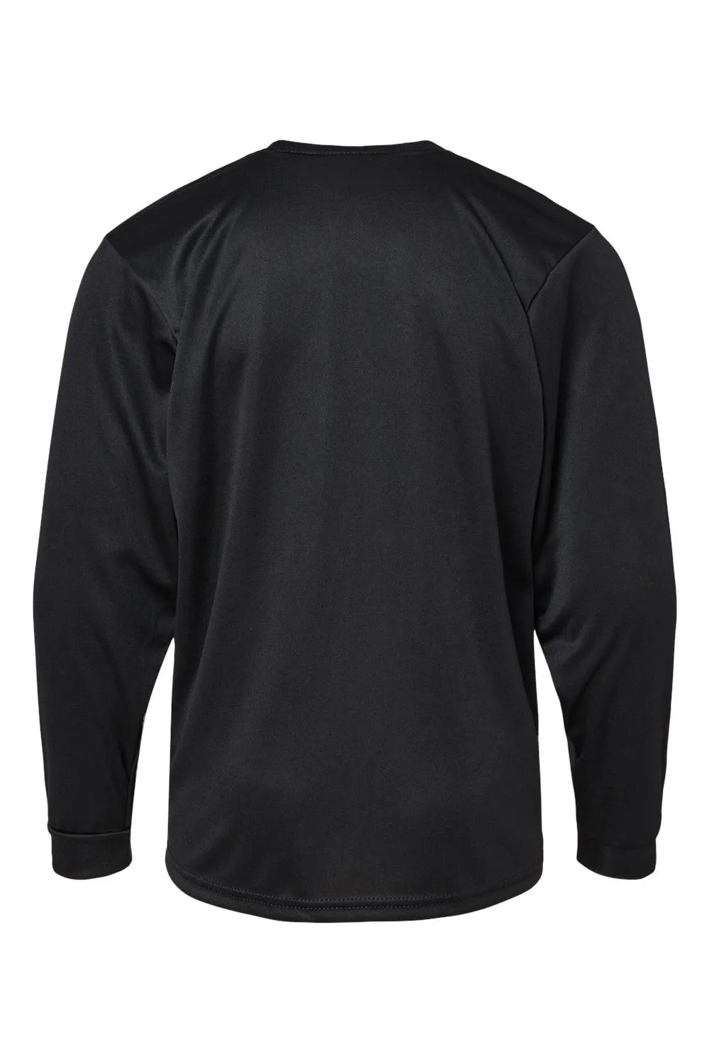 C2 Sport T-shirt à manches longues respirant pour la performance des jeunes - Noir Vêtements C2-Sport