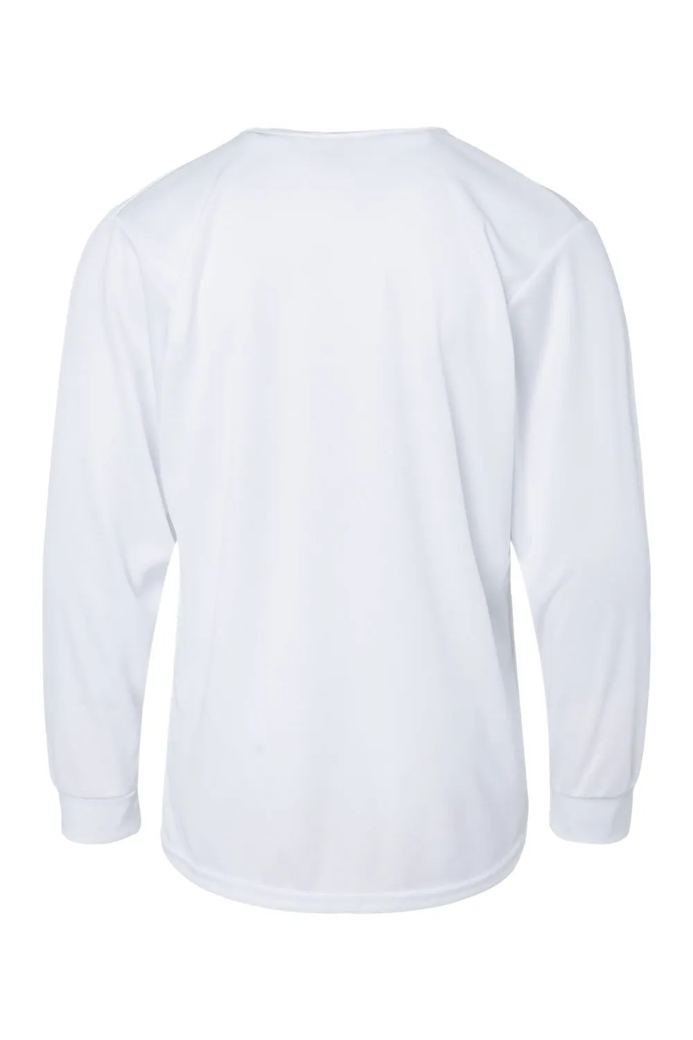 C2 Sport T-shirt à manches longues respirant pour la performance des jeunes - Blanc Vêtements C2-Sport