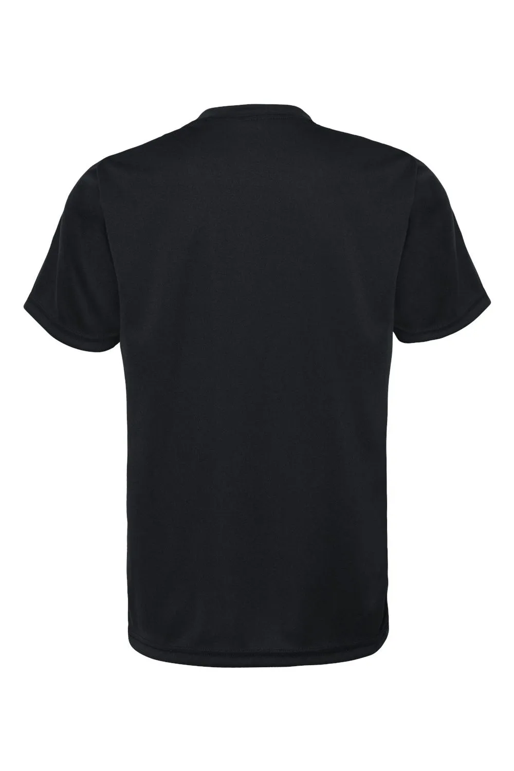 C2 Sport T-shirt à manches courtes respirant pour la performance des jeunes - Noir Vêtements C2-Sport