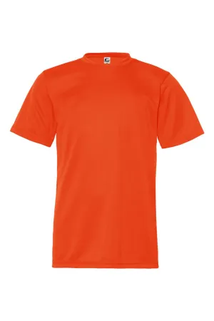 C2 Sport Youth Performance Moisture Wicking Short Sleeve Crewneck T-Shirt - Burnt Orange Clothing C2-Sport