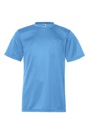C2 Sport Youth Performance Moisture Wicking Short Sleeve Crewneck T-Shirt - Columbia Blue Clothing C2-Sport