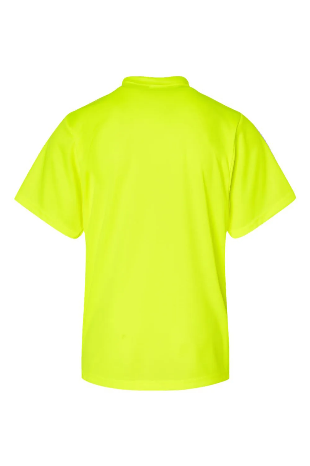 C2 Sport T-shirt à manches courtes et col rond pour jeunes, évacuant l'humidité - Vêtement Jaune Sécurité C2-Sport