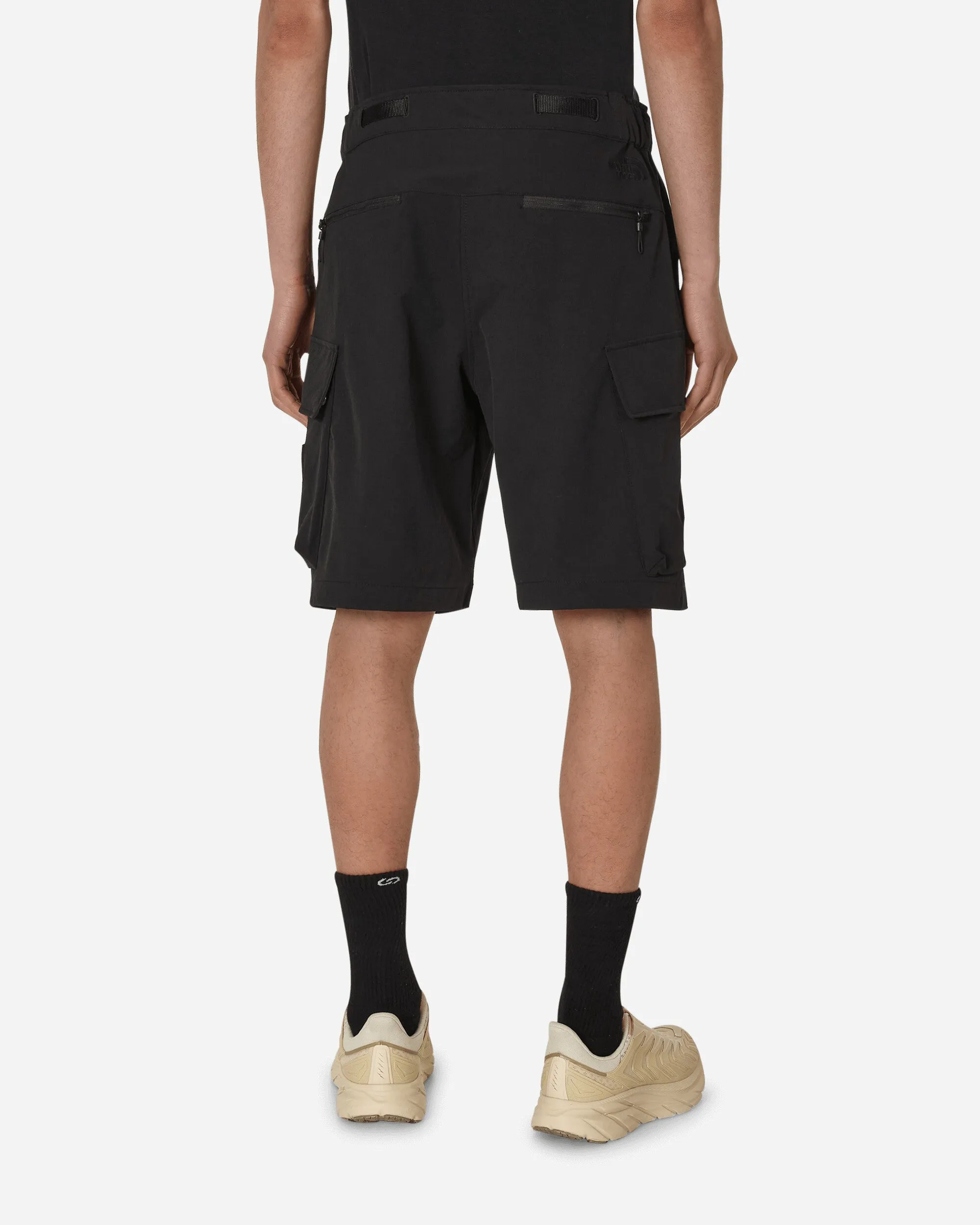 Short Cargo Tissé Noir