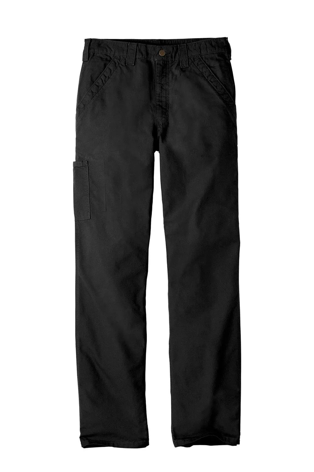 Salopettes de travail en toile pour hommes Carhartt avec poches - Noir