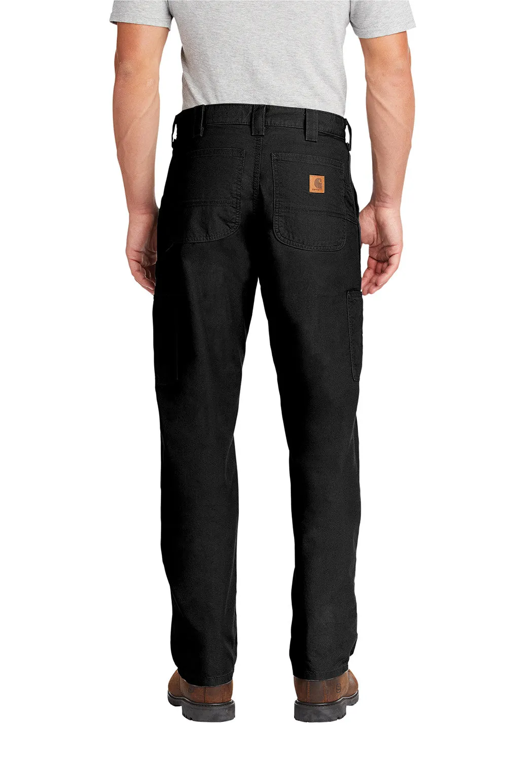Salopettes de travail en toile pour hommes Carhartt avec poches - Noir