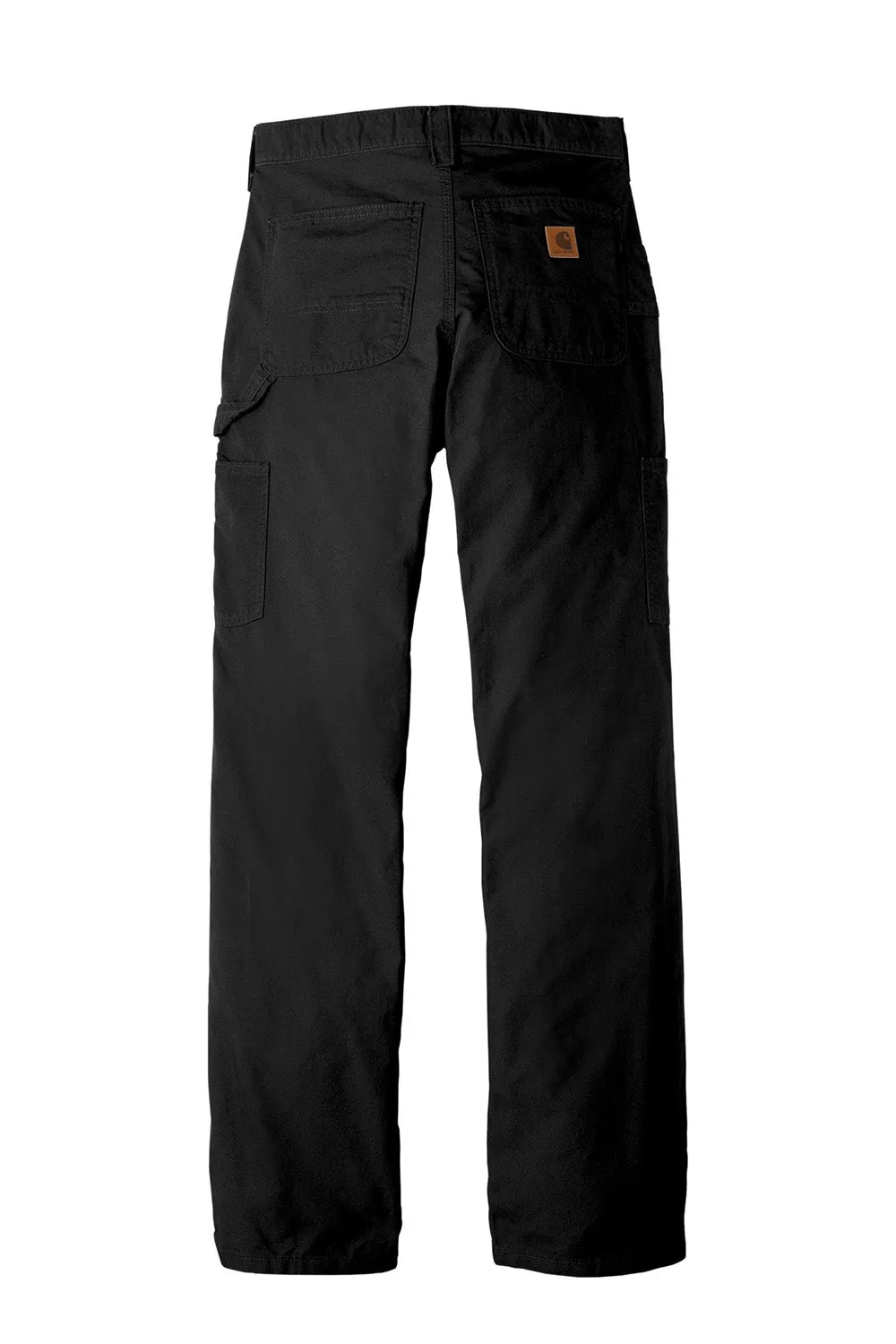 Salopettes de travail en toile pour hommes Carhartt avec poches - Noir