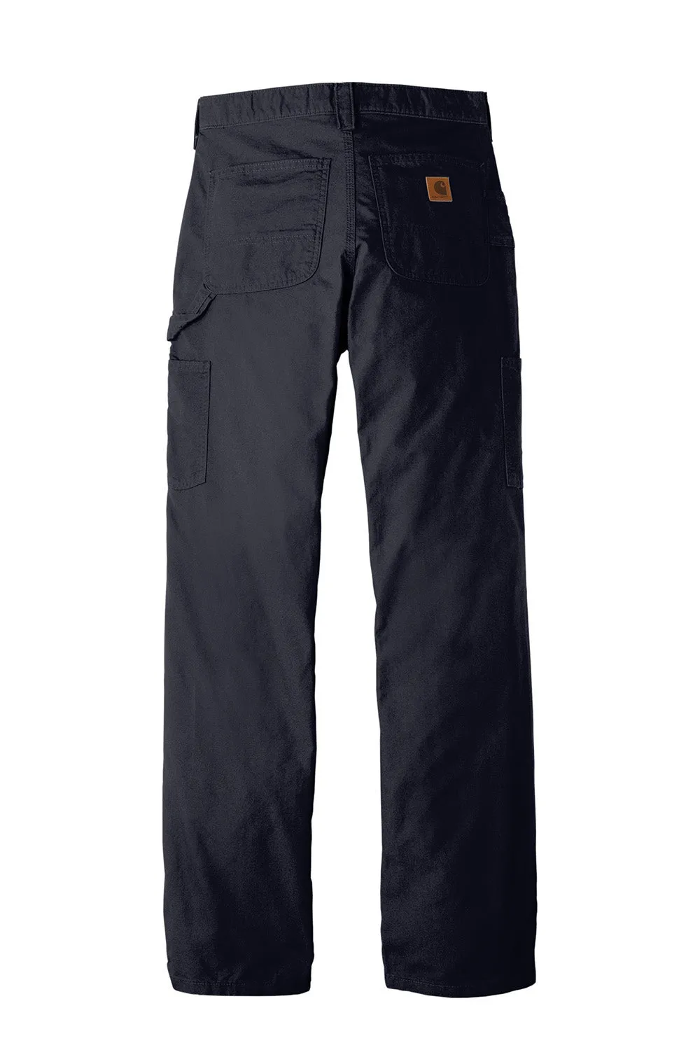 Salopettes de travail en toile pour hommes Carhartt avec poches - Bleu marine