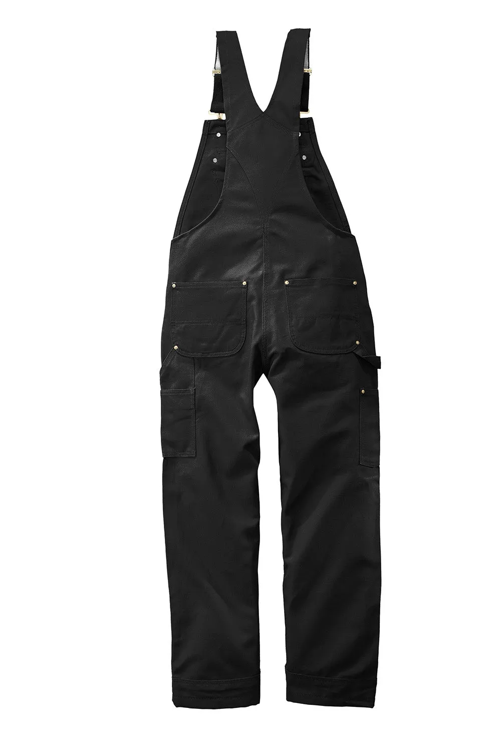 Salopette sans doublure pour homme Carhartt Duck avec poches - Noir