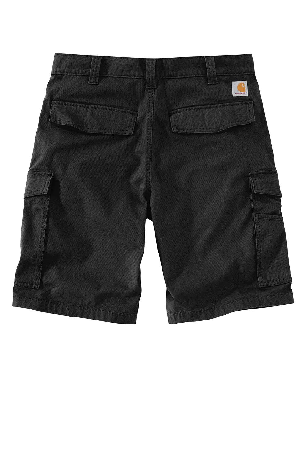 Carhartt Shorts Cargo Rugged Flex Rigby pour Homme avec Poches - Noir